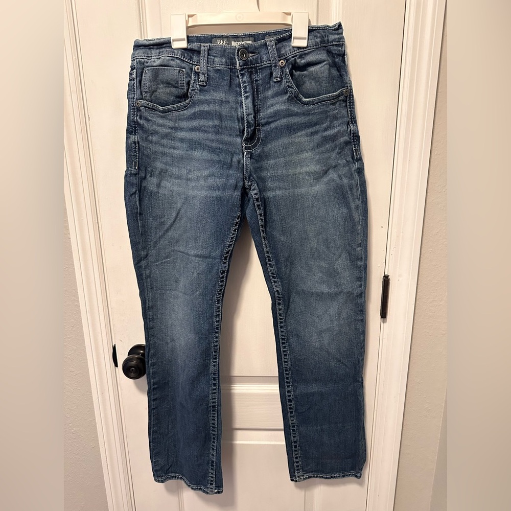 BKE Straight Fit Blue Jeans